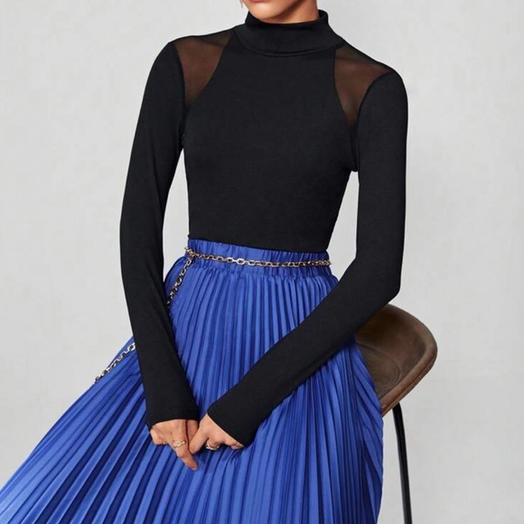 Sexy mesh insert top - Picture 1 of 6